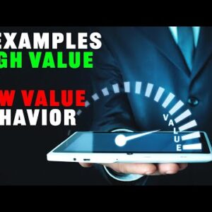 Attraction: High Value Behavior vs Low Value Behavior
